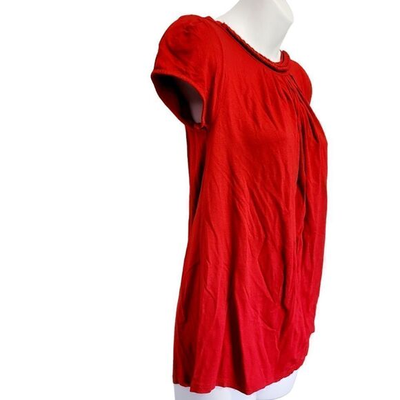 2/$20 Vintage Y2K RW&CO Plain Red Top Blouse Size: XS - Picture 2 of 5